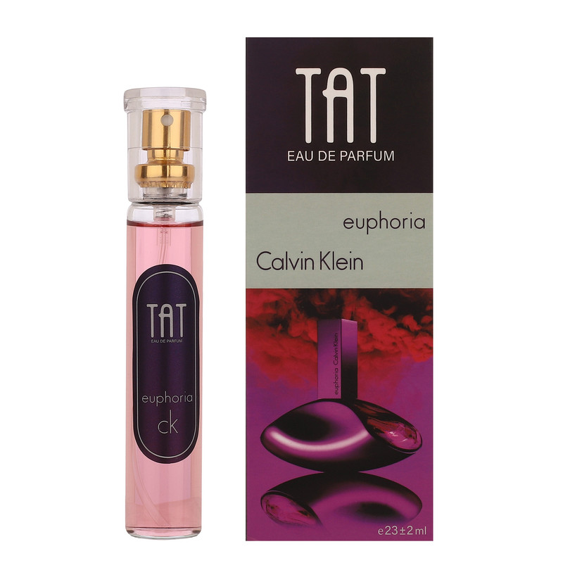 عطر جیبی زنانه تات مدل کالوین کلین ایفوریا Euphoria Calvin Klein با رایحه تند حجم 23 میلی‌لیتر
